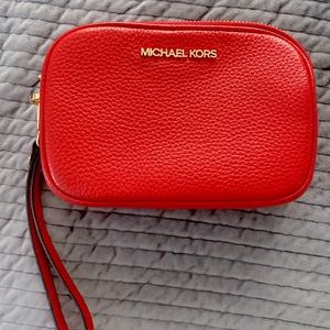 Michael Kors Red Wristlet